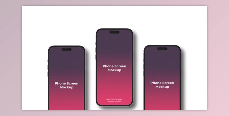 Download App Promo – Phone 14 Pro Max Mockup (Videohive 41807611) - AE Project
