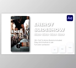 Download Energy Slideshow – Instagram Reels, TikTok Post, Short Stories (Videohive 41407206) - AE Project