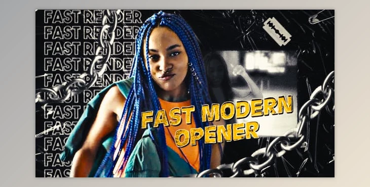 Download Fast Modern Opener (Videohive 41881224) - AE Project