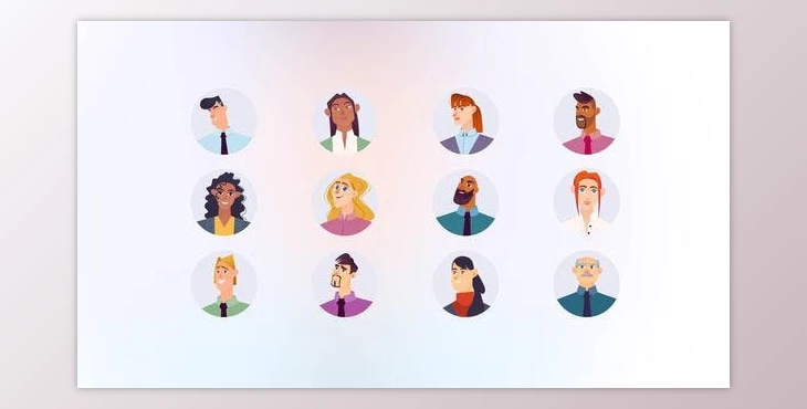 Download Busines – Mini Avatars Concept (Videohive 43087837) - AE Project
