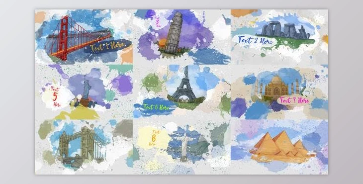 Download Colorful Watercolor Ink Opener (Videohive 47218597) - AE Project