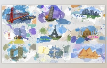 Download Colorful Watercolor <span class='badge badge-warning'>Ink</span> Opener (Videohive 47218597) - AE Project