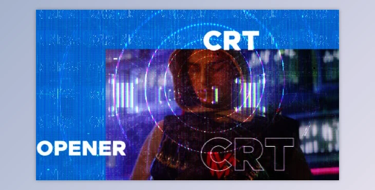 Download CRT Dynamic Opener (Videohive 47195755) - AE Project