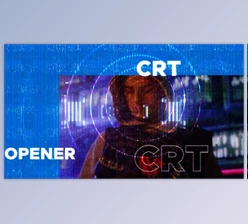 Download CRT Dynamic Opener (Videohive 47195755) - AE Project