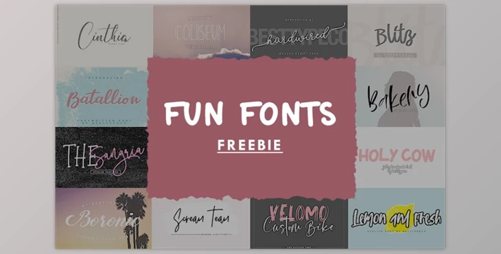 Download 20 Funtastic Fonts Collection