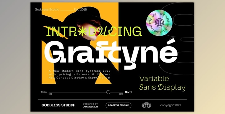 Download Graftyne Sans Serif Typeface