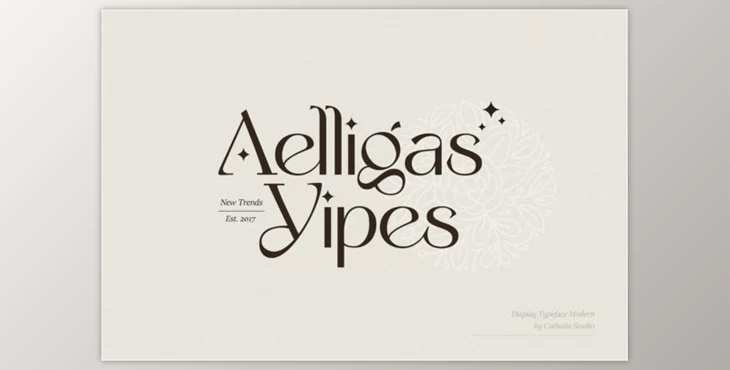 Download Aelligas Yipes Typeface