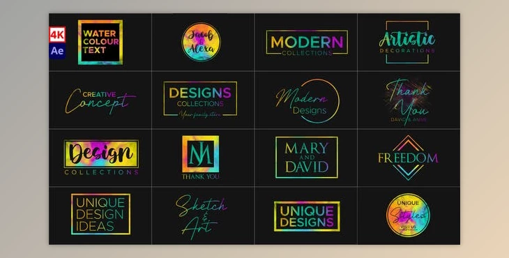 Download Water Colour Titles (Videohive 41817270) - AE Project