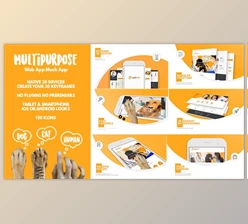 Download Multipurpose Web App Mock App (Videohive 20461284) - AE Project
