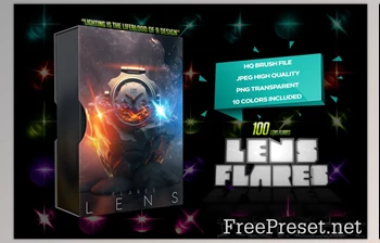 Download Lens Flares – 100 Lighting <span class='badge badge-warning'>Effects</span> NC6R8R7