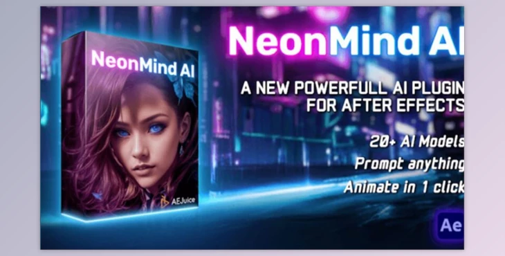 Download AEjuice NeonMind AI for After Effects