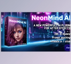 Download AEjuice NeonMind AI for After Effects