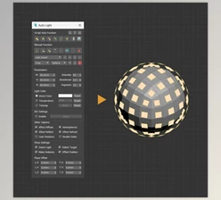 Download Auto Light v1.74 for 3dsMax