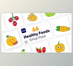 Download Healthy Food Emojies for After Effects (Videohive 47151324) - AE Project