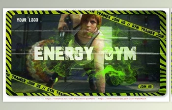 Download Fire <span class='badge badge-warning'>Energy</span> Gym Promo (Videohive 47240361) - AE Project