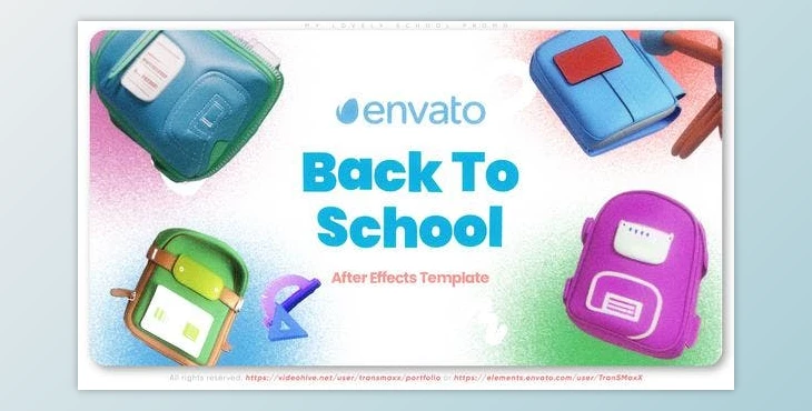 Download My Lovely School Promo (Videohive 47383390) - AE Project