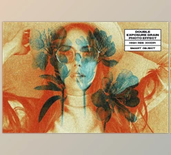 Download Double Exposure Grain Photo Effect CRG3LL9