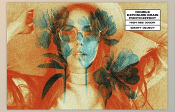Download Double Exposure Grain Photo <span class='badge badge-warning'>Effect</span> CRG3LL9