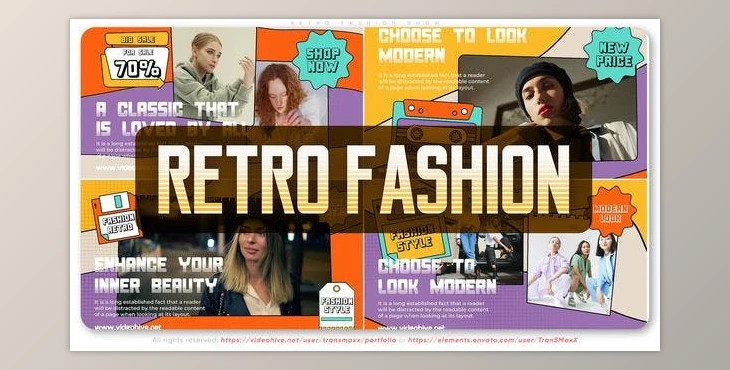 Download Retro Fashion Show (Videohive 47202983) - AE Project