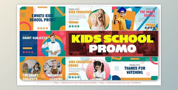 Download Kids School Promo (Videohive 47396090) - AE Project