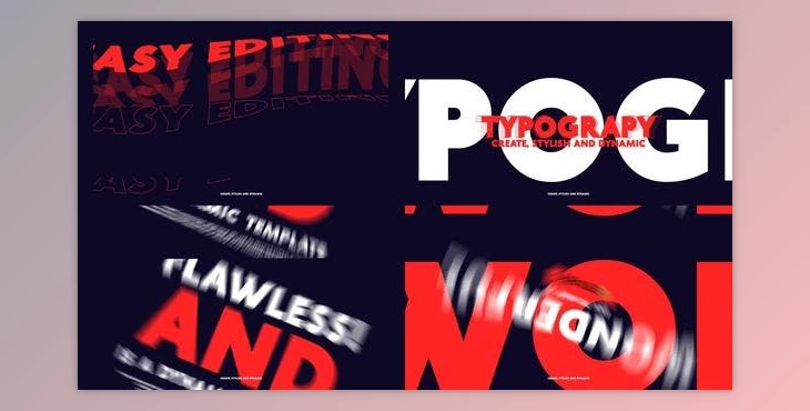 Download Minimal Typo Intro (Videohive 47434919) - AE Project