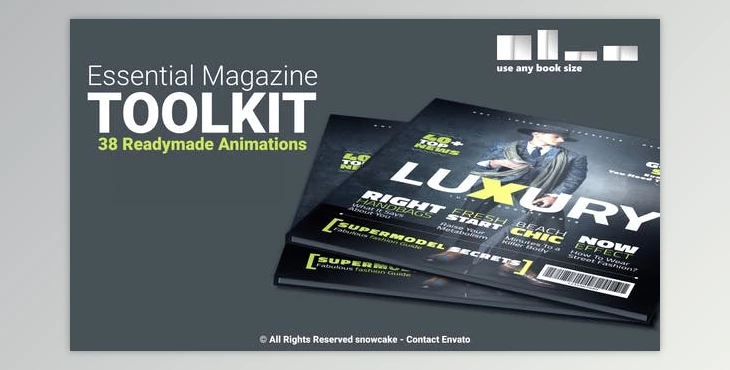 Download Essential Magazine Toolkit (Videohive 25789830) - AE Project