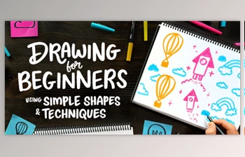 Download <span class='badge badge-warning'>Drawing</span> for Beginners <span class='badge badge-warning'>Using</span> Simple Shapes and Techniques