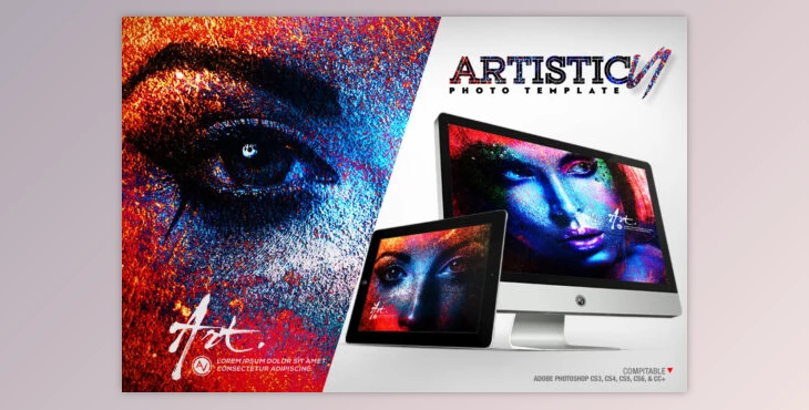 Download Artistic Photo Template V1