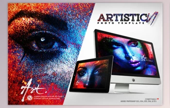 Download Artistic Photo Template <span class='badge badge-warning'>V1</span>
