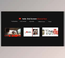 Download Youtube End Screen Pack 3 (Videohive 47444367) - AE Project