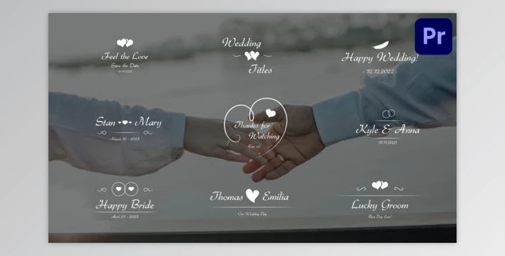 Download Elegant Wedding Titles (Videohive 47250828)