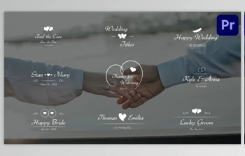 Download <span class='badge badge-warning'>Elegant</span> Wedding Titles (<span class='badge badge-warning'>Videohive</span> 47250828)