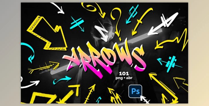 Download 101 Hand drawn arrows WA8BY3T