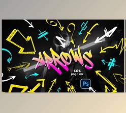 Download 101 Hand drawn arrows WA8BY3T