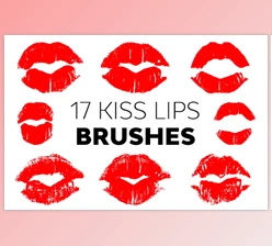 Download Kiss Lips Brushes G95EGH8