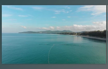 Download Swimmers at Bang Tao <span class='badge badge-warning'>Beach</span> in Phuket, Thailand (Videohive 47101774)
