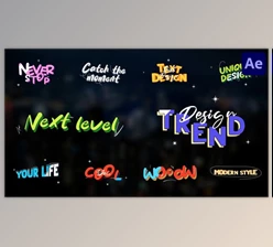 Download Artistic Colorful Titles for After Effects (Videohive 47437236) - AE Project