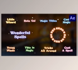 Download Magic Titles for After Effects (Videohive 47437295) - AE Project