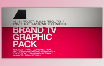 Download Brand TV Graphic <span class='badge badge-warning'>Pack</span> (Videohive 3282352) - AE Project