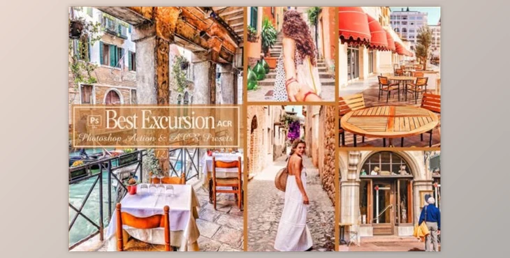 Download 12 Best Excursion Photoshop Actions