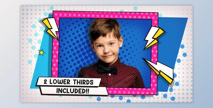 Download Comic Themed Kids And Teens Opener V2 Lower3rds included (Videohive 47466214) - AE Project