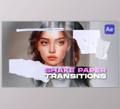 Download Shake Paper Transitions (Videohive 46990744) - AE Project