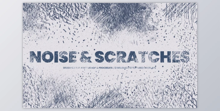 Download Noise & Scratches Photoshop & Procreate Brush