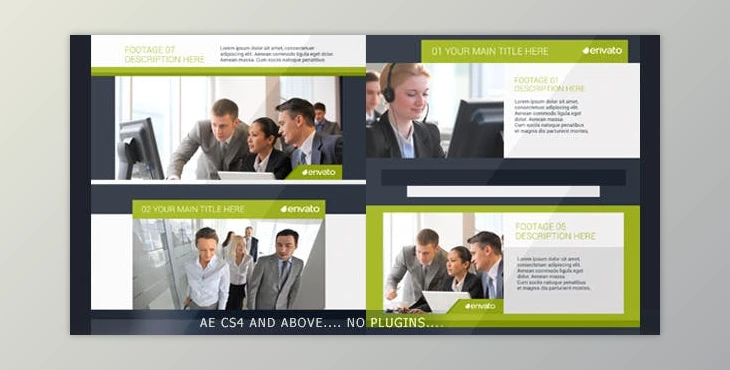Download Flat Corporate Slideshow (Videohive 7616714) - AE Project