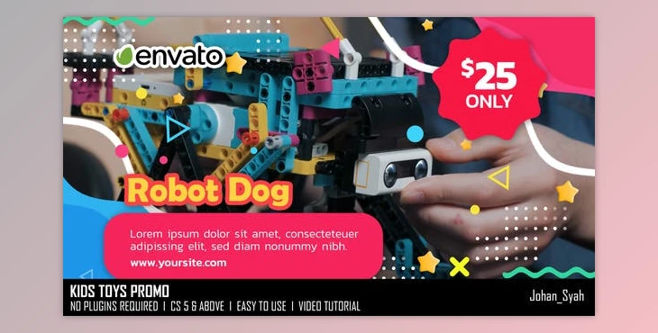 Download Kids Toys Promo (Videohive 46975149) - AE Project