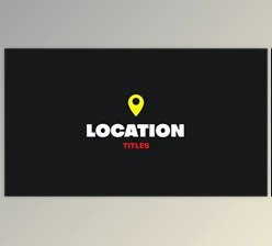 Download Location Titles (Videohive 46868024) - AE Project