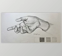 Download How To Draw A Realistic Human Hand Pencil Drawing