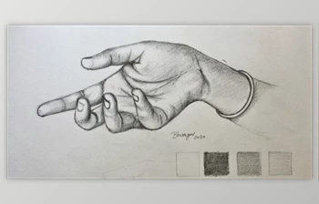 Download How To Draw A <span class='badge badge-warning'>Realistic</span> Human Hand Pencil Drawing