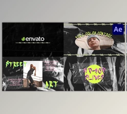 Download Hip-Hop Slides for After Effects (Videohive 47495805) - AE Project