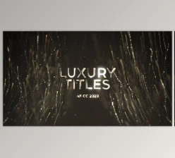 Download Luxury Glitter Streaks Titles (Videohive 47539829) - AE Project